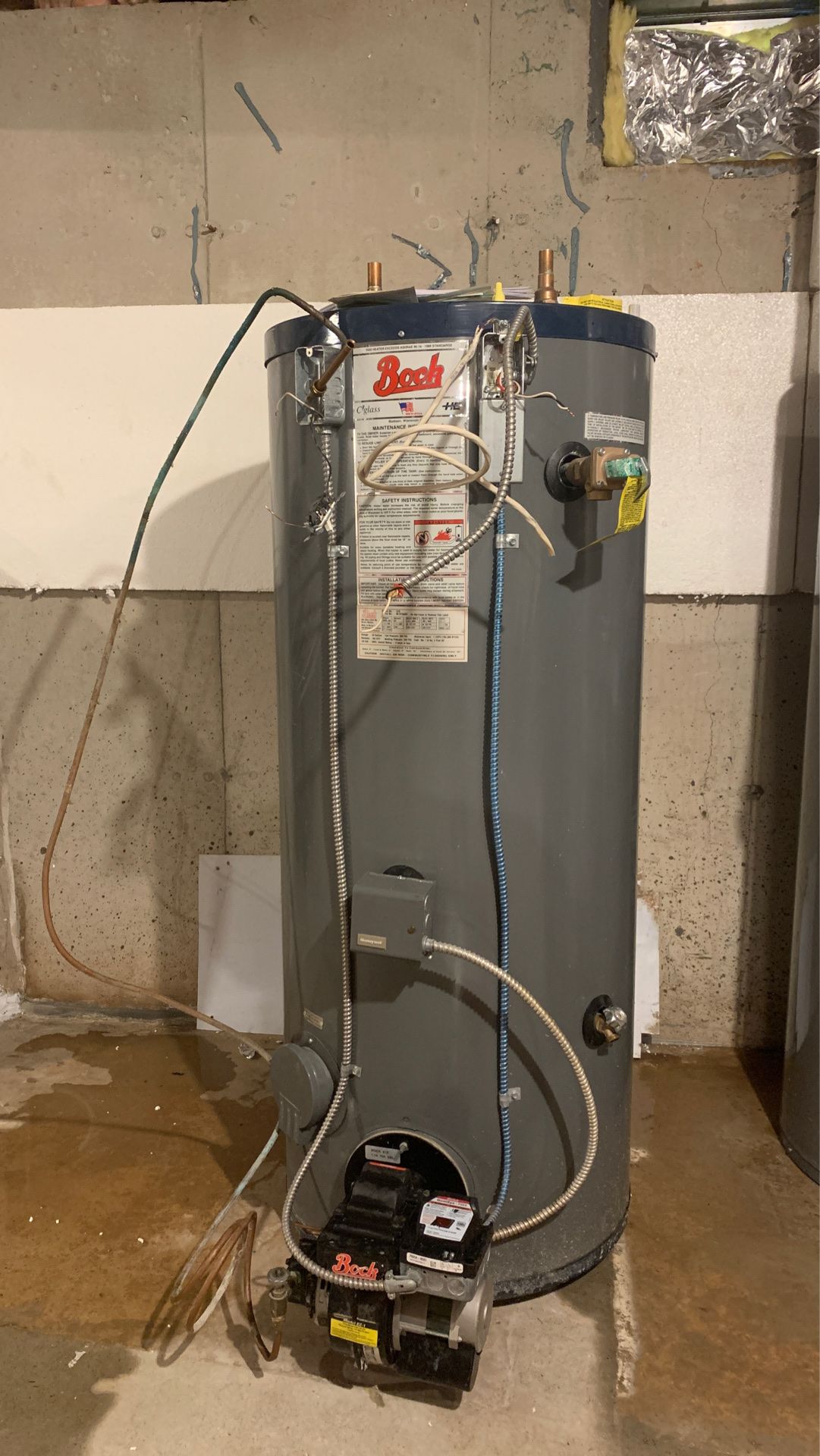 Bock Oil Hot water heater for Sale in Meriden, CT OfferUp