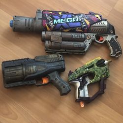 Customized Nerf Blasters 