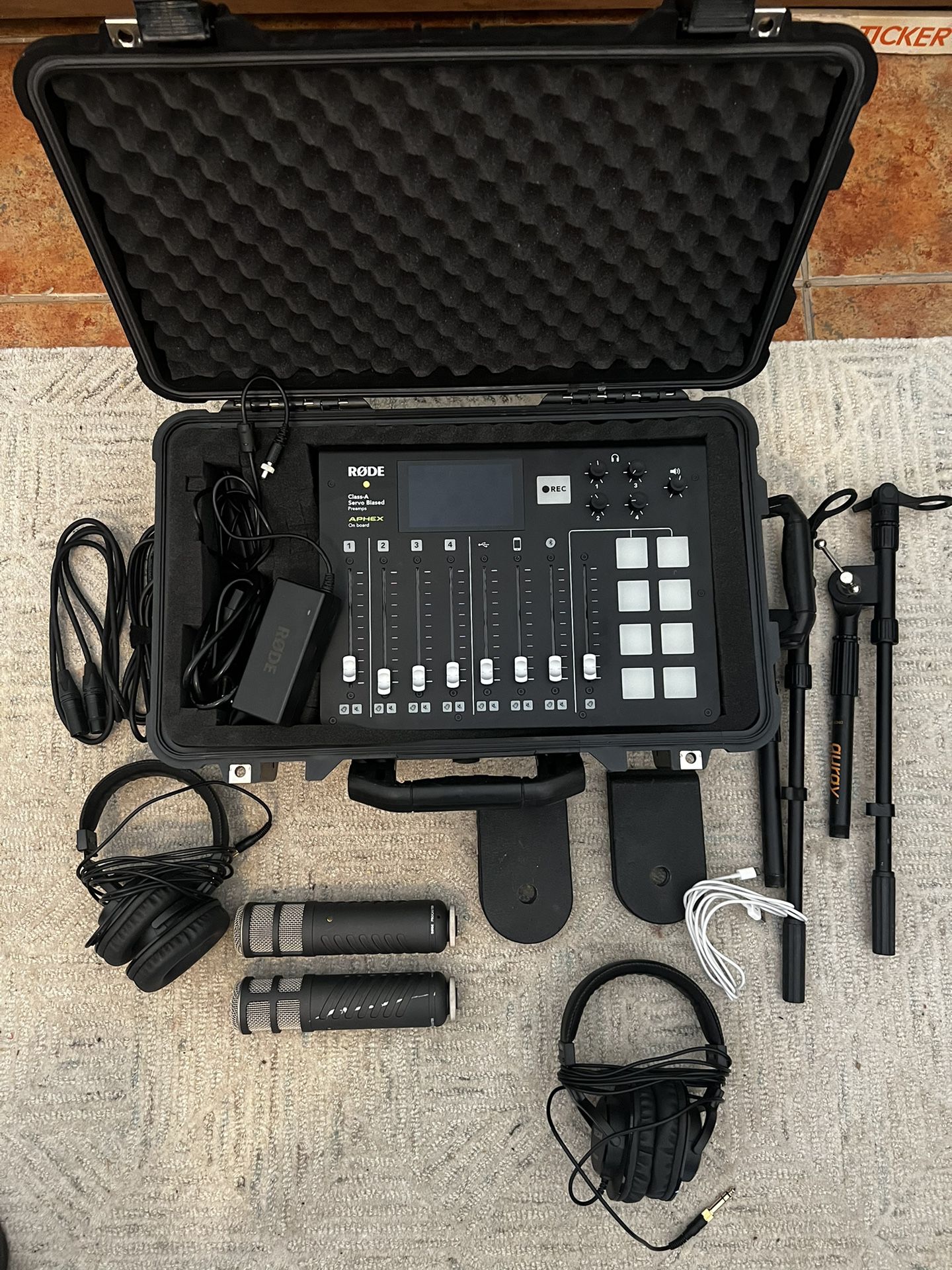 Complete Rodecaster Pro Podcast Set Up