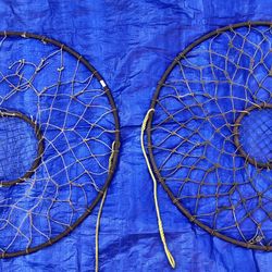 Old Wrought Iron Crab Traps 30 Inches 