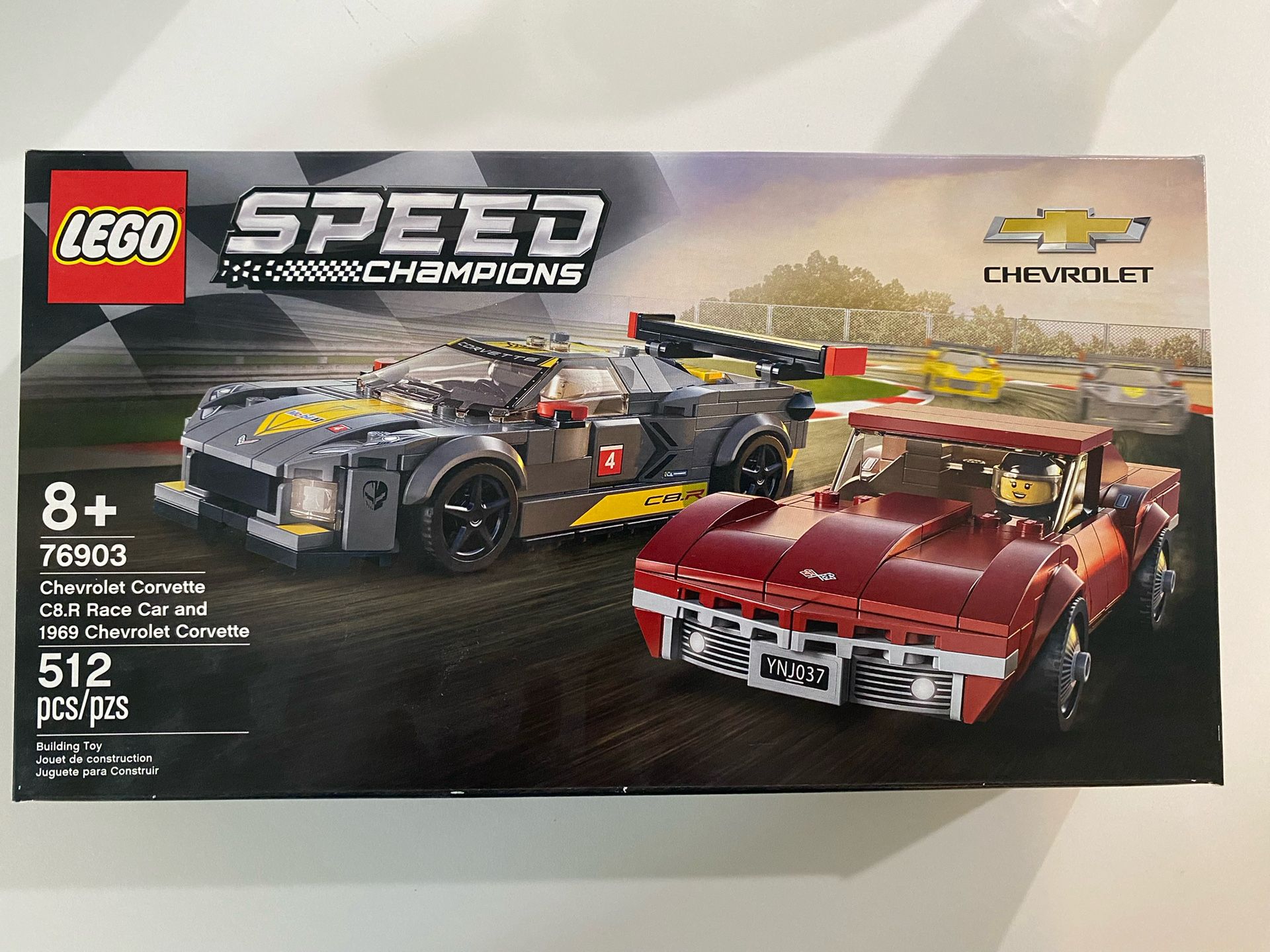 LEGO 76903 Speed Champions Chevrolet Corvette C8. New!