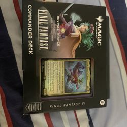 MTG FINAL FANTASY COMMANDER DECK
