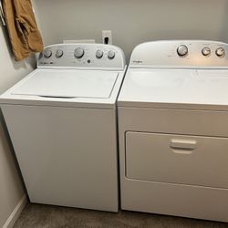 Whirlpool Washer Dryer Set