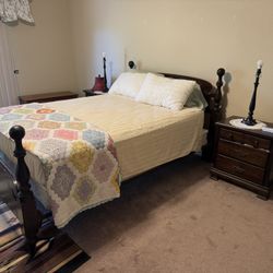 Solid Wood Bedroom Set 