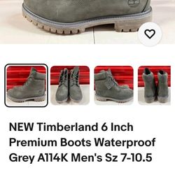 Timberland  Boots Sz 9.5 