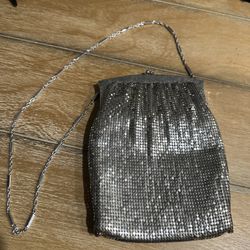 Whiting and Davis silver mesh handbag