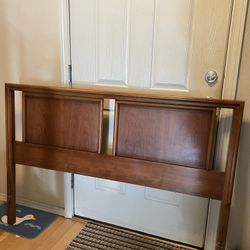  Free Wooden Headboard 55.5”W 38.5”H