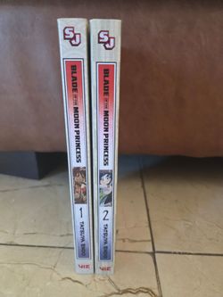 Blade of the moon princess 1 and 2 manga