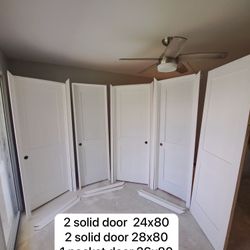 New Solid Doors $100 Each. Deerfield Beach