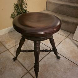 Antique Piano Bench