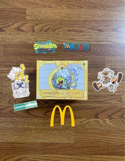 McDonald’s | SpongeBob SquarePants x One Piece Happy Meal Toy (SpongeBob x Gear 5 Luffy)