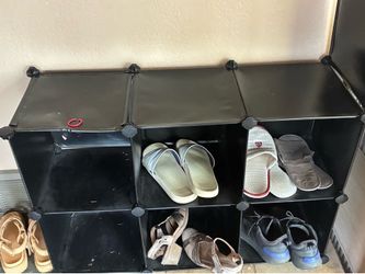 Black Cube Storage Organizer