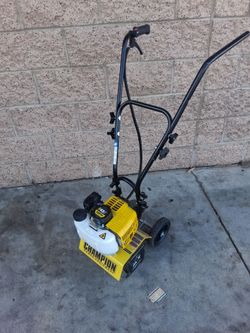 Champion Power Equipment 9.5 in. 43cc Portable Gas Garden Tiller Cultivator