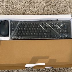 Wired Mouse And Keyboard 