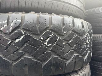 SET OF FOUR LT27565r18 GOODYEAR MT TIRES