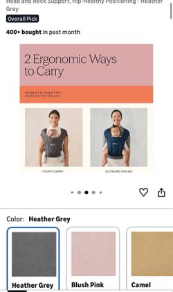 Ergobaby carrier