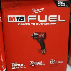 Milwaukee New 1/2" Mid Impact Driver 18M Fuel 