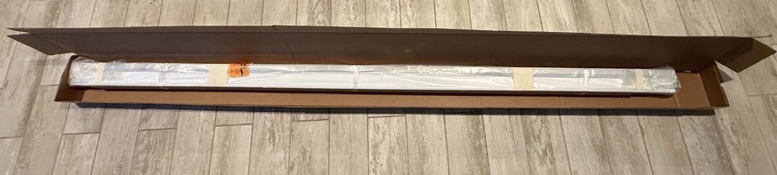 New Bali Cordless 1-Panel LDC Blind – 94”x59” w/ Installation Parts
