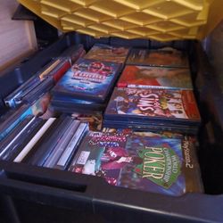 Giant Lot Of Random Movies And Games