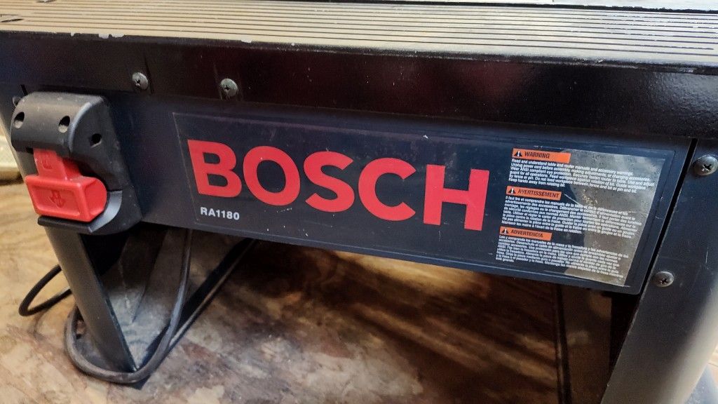 Bosch RA1180 Router Table For Woodworking