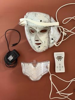 LED Esthetics Light Therapy Face and Neck Mask
