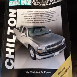 Chiltons Repair Manual 1(contact info removed) GM Trucks