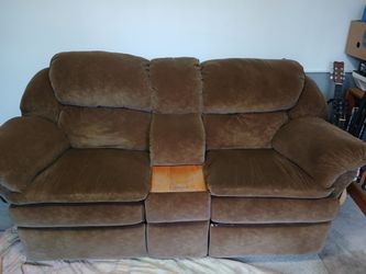 Dual Recliner Loveseat Microfiber