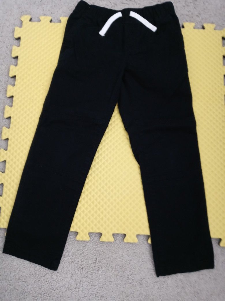 Cat & Jack Boy's Cargo Pants with Reinforced Knees and Elastic Waistbands - Various Sizes