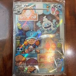 Pokemon Vanillish 190/182 Art Rare Holo Pikachu Holiday Calendar Promo Sealed!