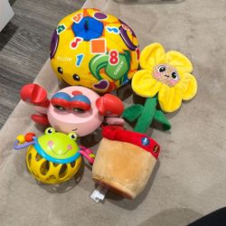 Variety of Baby Toys 