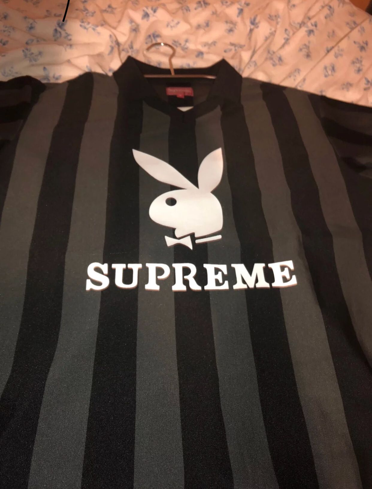 Supreme x Playboy Soccer Jersey SIZE M for Sale in Carteret, NJ - OfferUp