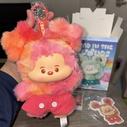 Authentic Disney Miniso Mickey Head In The Clouds Series Plush - Red Cloud