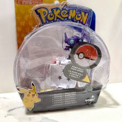 Tomy Pokémon Sableye + Premier Ball Throw ’N Pop Figure Set – New Sealed 
