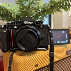 Nikon Zf With 40mm F2 Se Lens And Hand Grip