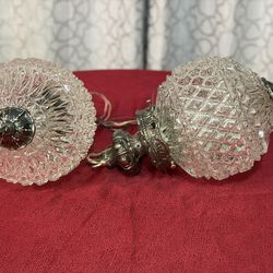 60s-70s Double Hanging Light
