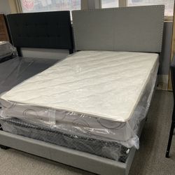 Full Size Bed With Mattress Set 💥💥
