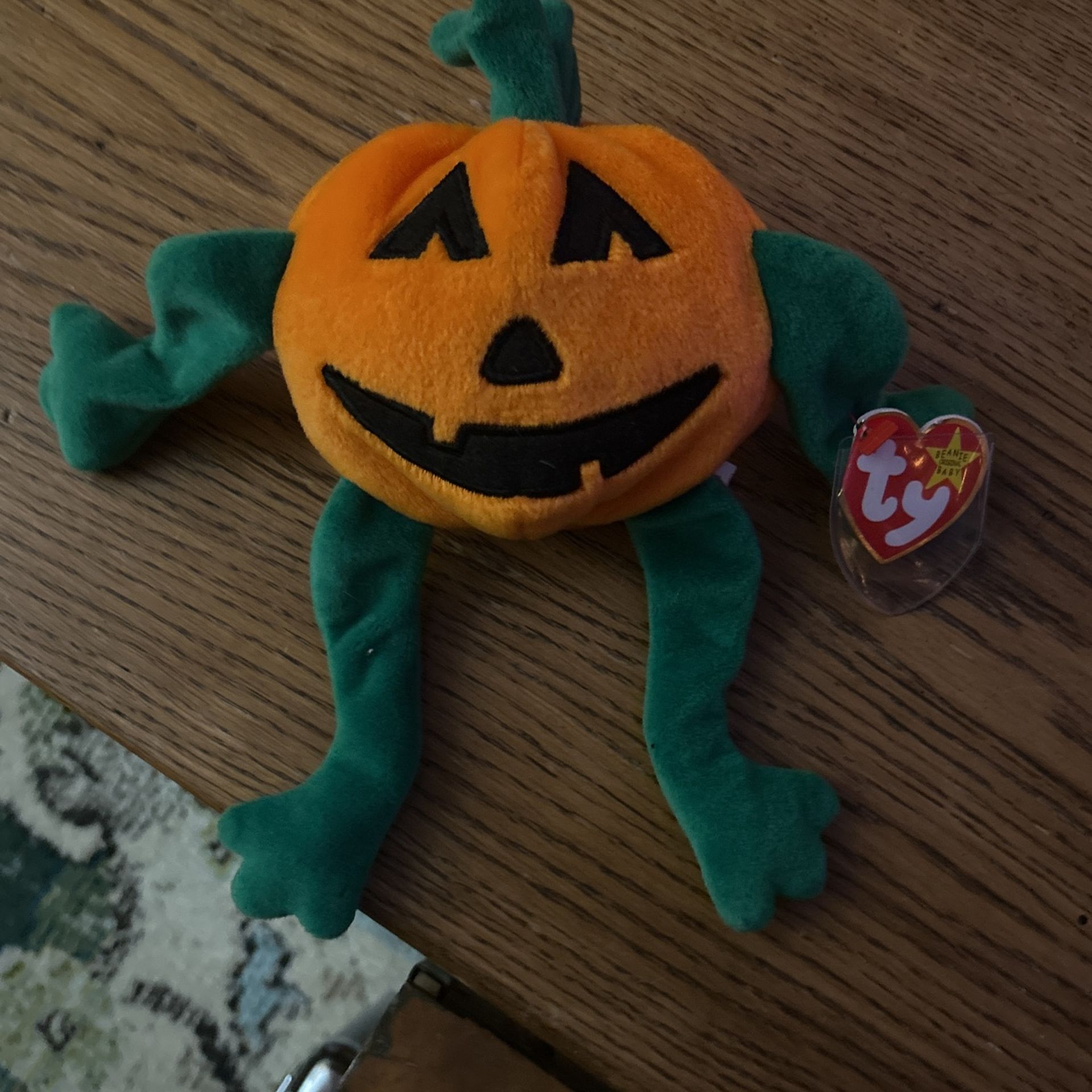 1998 Pumpkin Ty Beanie Baby