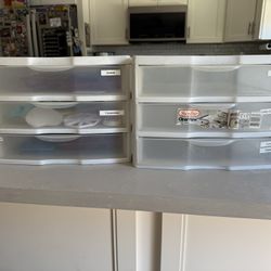 Plastic Storage / Drawers