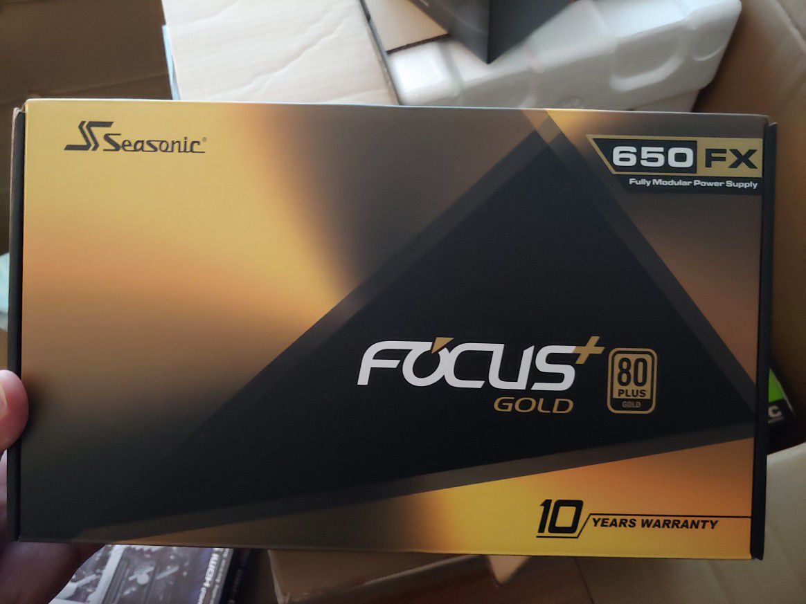 PSU Seasonic 650W Focus+ Gold 80