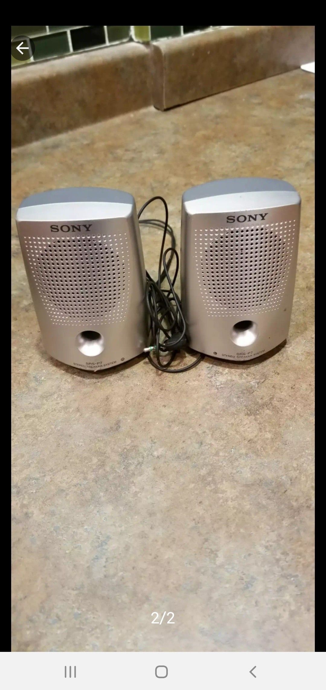 Sony computer speaker