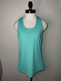 DSG Active Tank Top Teal Activewear Women's Size Large EUC