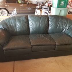 Green Loveseat 