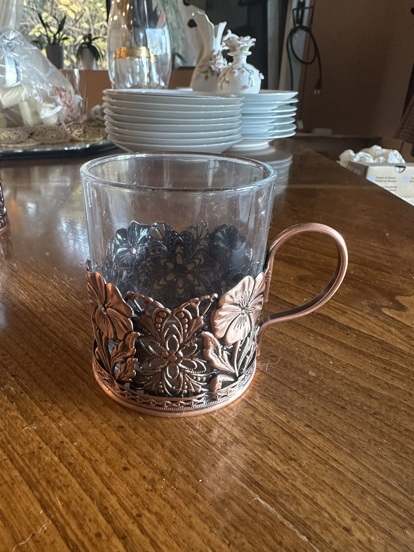 Matching Tea Cups Set Of 6 - Brand New 