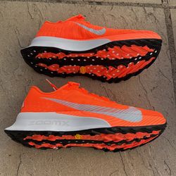 New Nike Acg ultrafly trail hyper crimson orange trail racing shoes Men’s 11.5