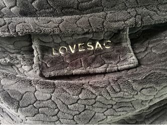 Lovesac "The Big One" - Obsidian Fur Cover (Highest Quality)