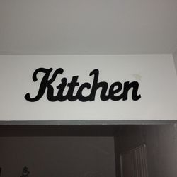 Big Kitchen Sign