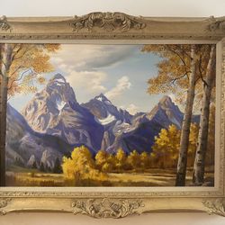 Oil Painting on canvas by Maurice Green (1992)