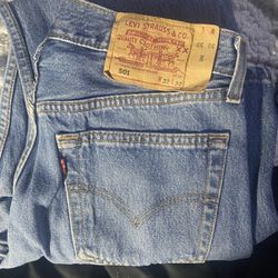 Levi’s 501 Original Fit Button Fly Men’s Jeans 32 X 30
