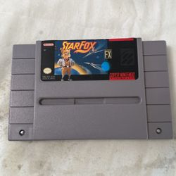 Super Nintendo Game: Star Fox $30 Obo Habló Español