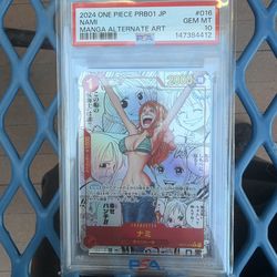 OP Japanese Nami PSA 10
